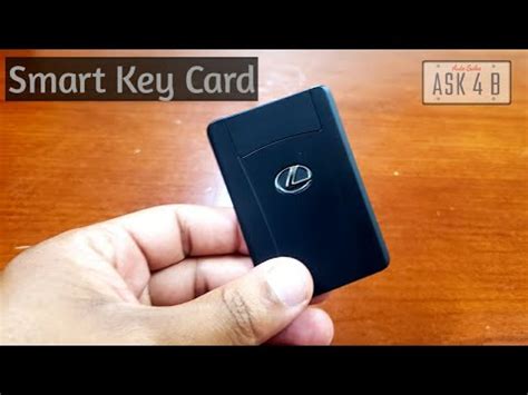 smart key card lexus|Lexus digital key not pairing.